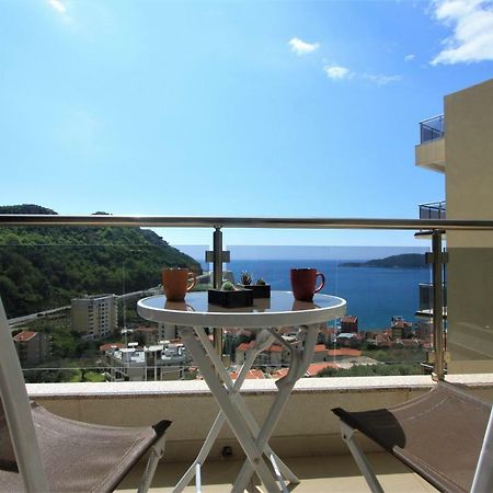 Amazing Sea View Apartment Zatvoren Budva Eksteriør bilde