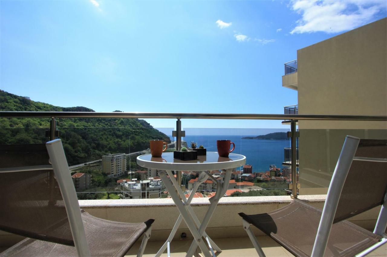 Amazing Sea View Apartment Zatvoren Budva Eksteriør bilde