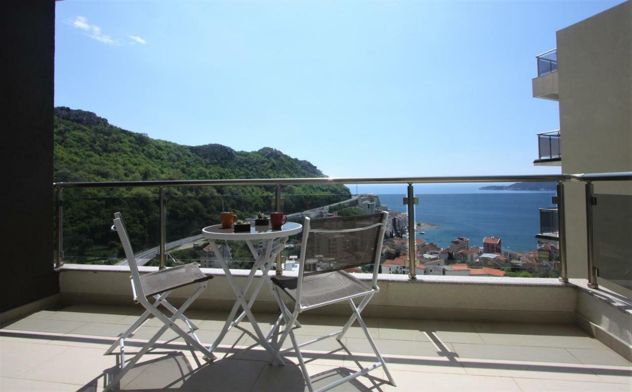Amazing Sea View Apartment Zatvoren Budva Eksteriør bilde